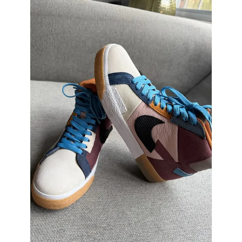 Nike Zoom Blazer Mid Premium SB 'Mosaic Pack Dark Wine Unisex 7